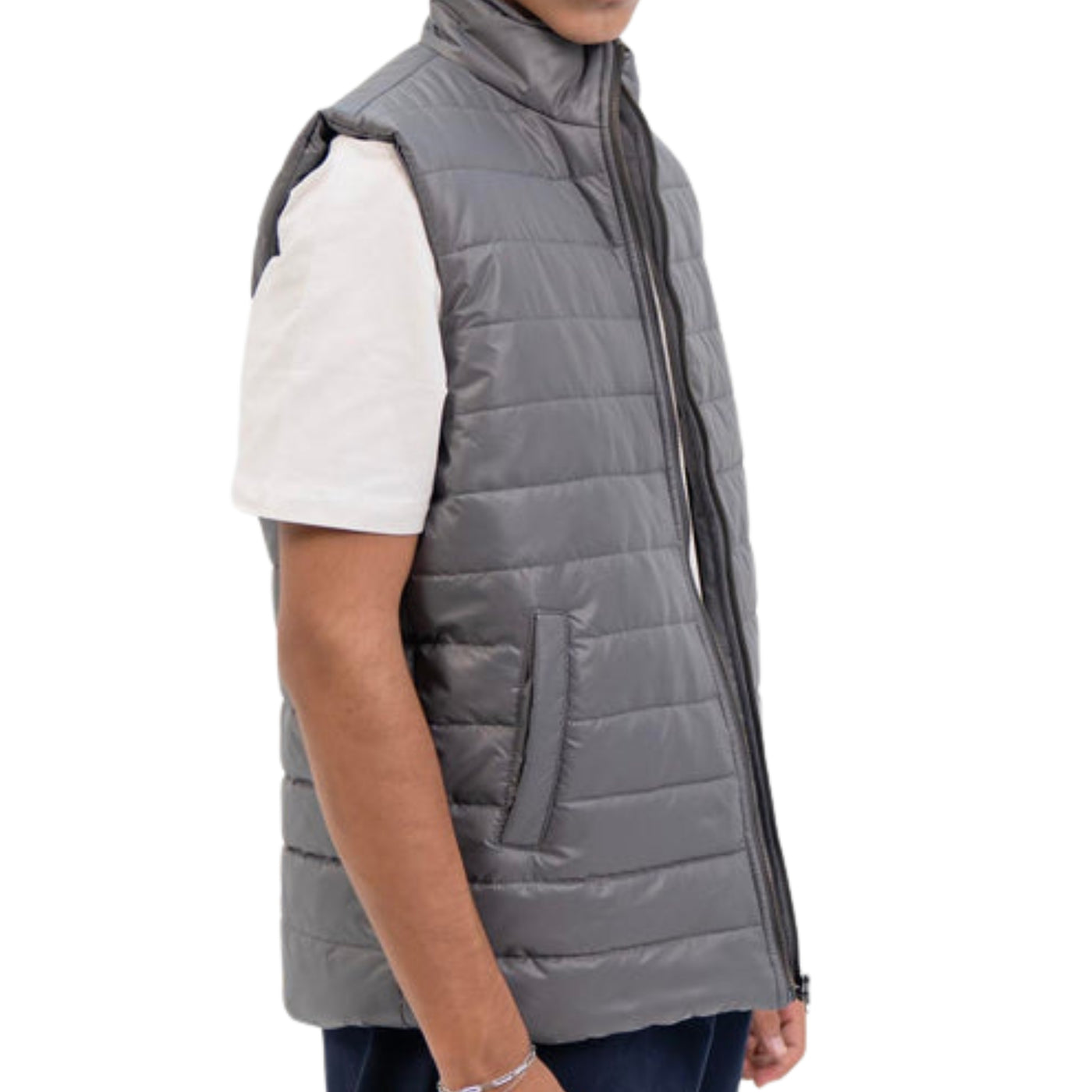 Men's Light Weight Gilet - Grey